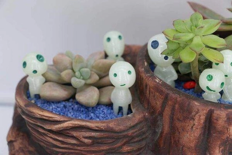 Garden Accessories Luminous Tree Elves Glow in Dark Garden Alien