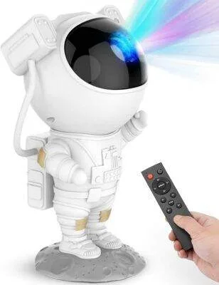 Star Projector Galaxy Night Light Spaceman Lamp